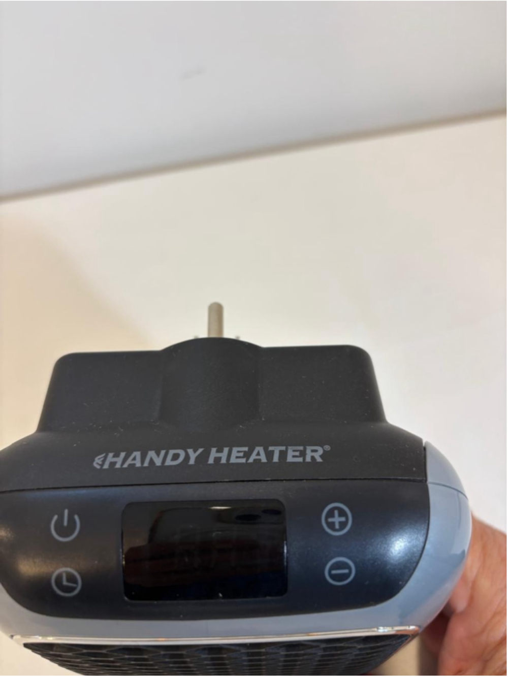 Handy Heater Turbo 800W Plug In Ceramic Space Heater Digital #C113